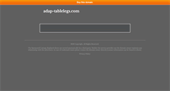 Desktop Screenshot of adap-tablelegs.com