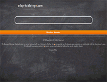 Tablet Screenshot of adap-tablelegs.com
